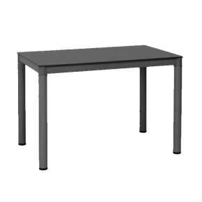 Стол обеденный SIGNAL GALANT серый/серый 100/60